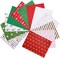 Christmas Tissue Paper, 180 Sheets 19.7" x 19.7" Xmas Wrapping Paper in 12 Different Designs Christmas Series Tissue Paper Bulk for Gift Wrapping Wine Bottles DIY Crafts Decor